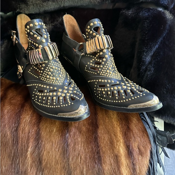 Jeffrey Campbell Calhoun Boots! ❤️🔥Size 8.5, absolutely stunning 🔥 Like New! - Picture 3 of 8